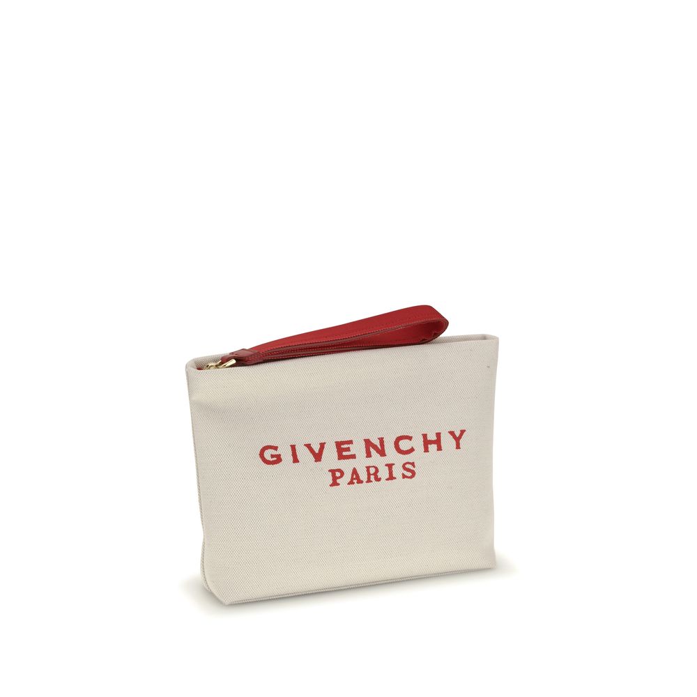 Givenchy Paris Logo Canvas Pochette