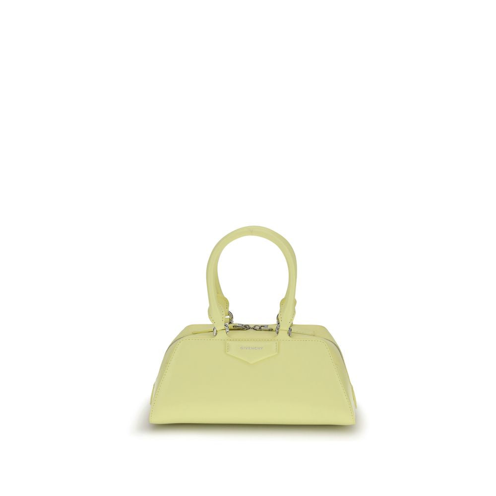 Givenchy Antigona East-West Mini Trapezoid Leather Handbag