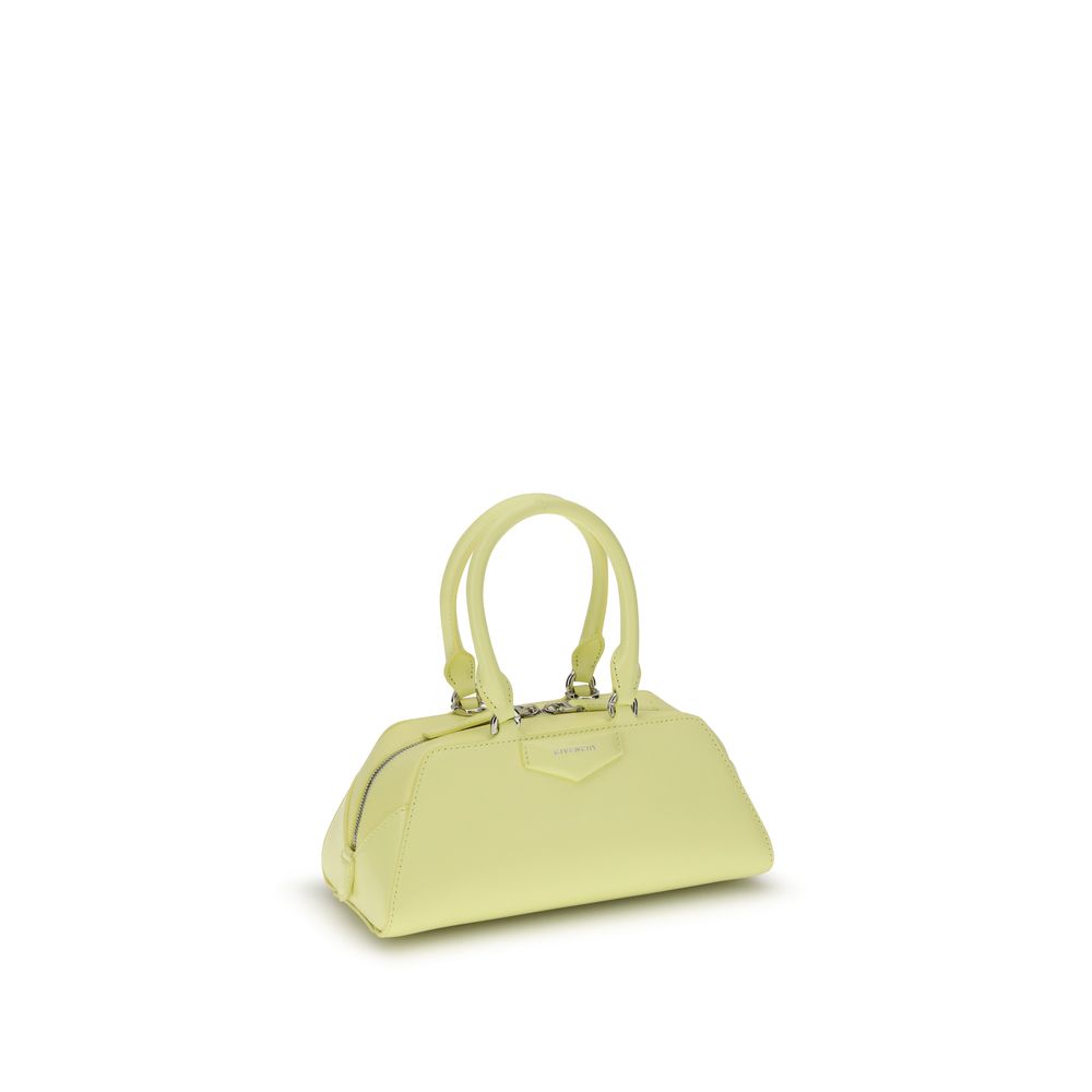 Givenchy Antigona East-West Mini Trapezoid Leather Handbag