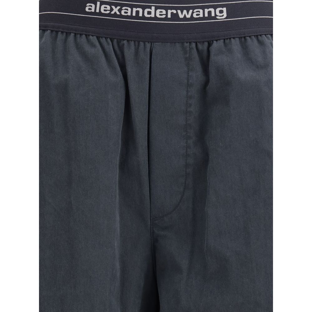 Alexander Wang Logo Waistband Sweatpants