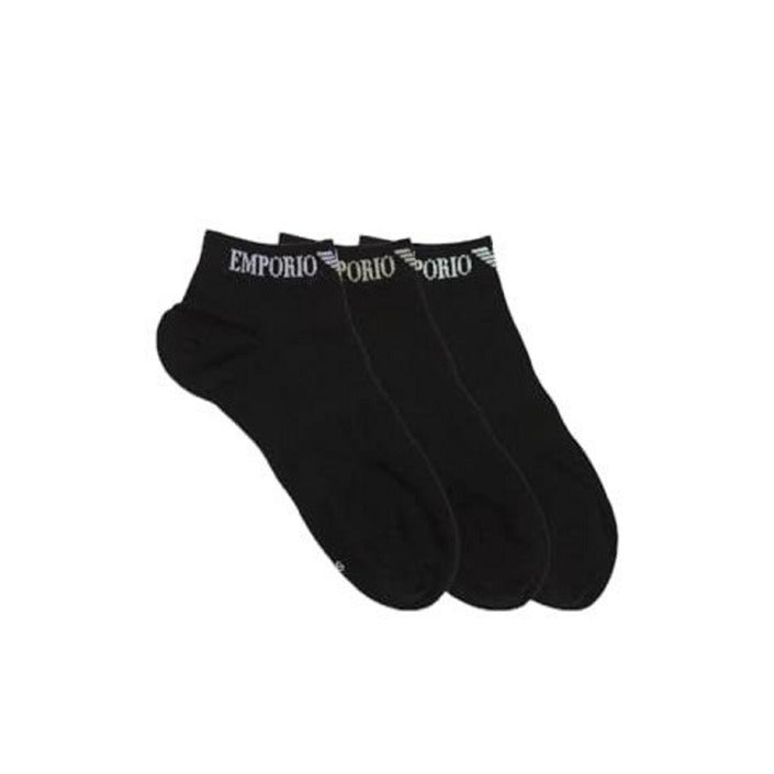 Emporio Armani Underwear Low Cut Socks - 3 Pack