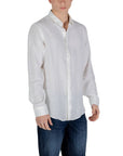 Armani Exchange White Linen Shirt
