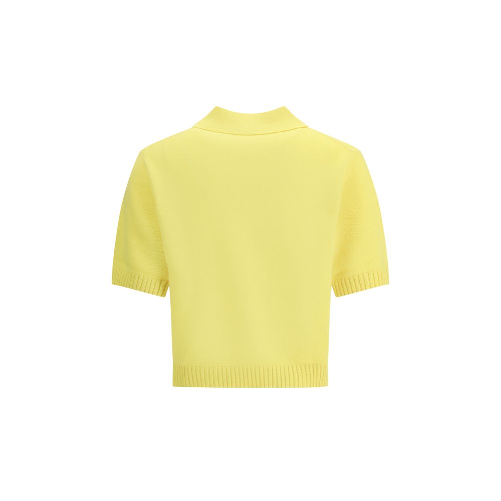 Givenchy Wool-Cashmere Cropped Winter Polo
