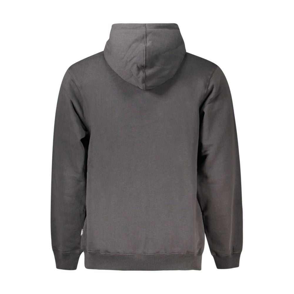 Vans Logo Cotton Hoodie - Dark Gray/Grey
