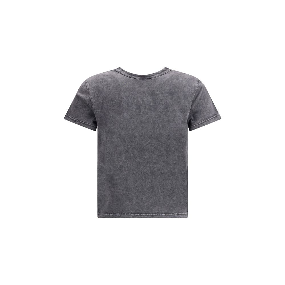 Alexander Wang Gray/Grey Crewneck T-Shirt