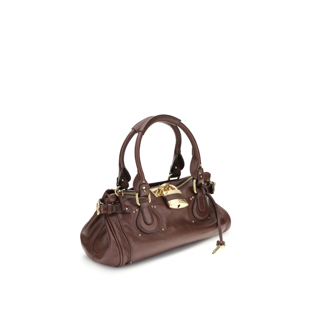 Chloé Bordeaux Paddington Shoulder Bag