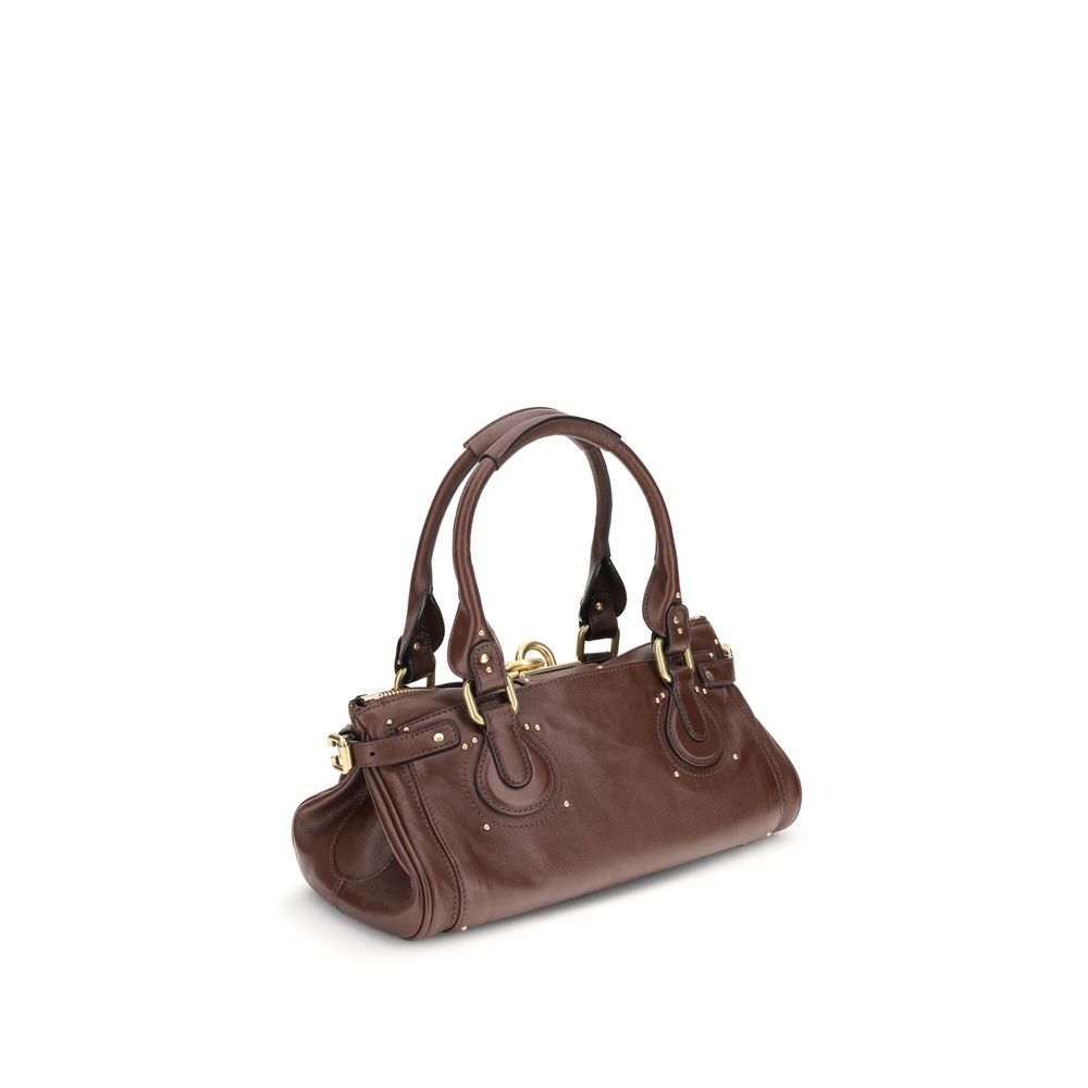 Chloé Bordeaux Paddington Shoulder Bag