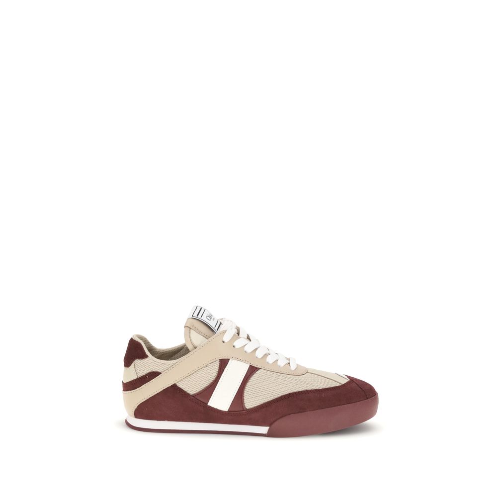 Chloé Kick Leather Low Top Sneakers