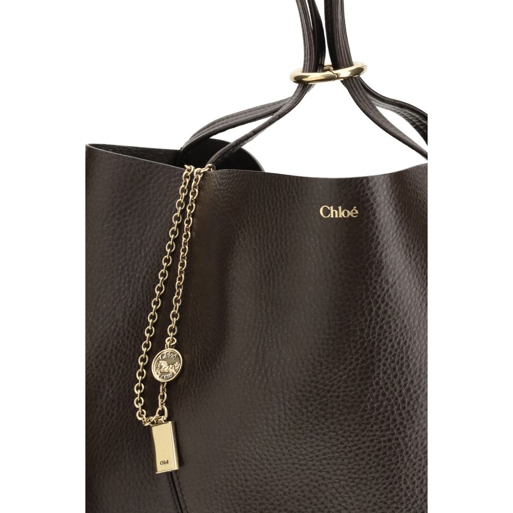 Chloé Spin Large Leather Tote & Shoulder Bag