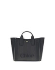 Chloé Top Handle Canvas Tote Bag