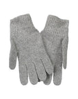 North Sails Light Gray/Grey Cashmere Wool Gloves - Made In Italy