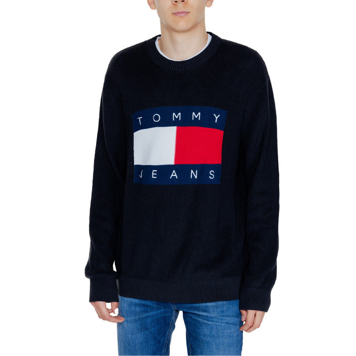 Tommy Hilfiger Jeans Classic Logo 100% Organic Cotton Crewneck Sweater