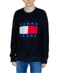 Tommy Hilfiger Jeans Classic Logo 100% Organic Cotton Crewneck Sweater