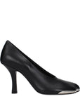 Burberry Black Leather High Heel Pumps