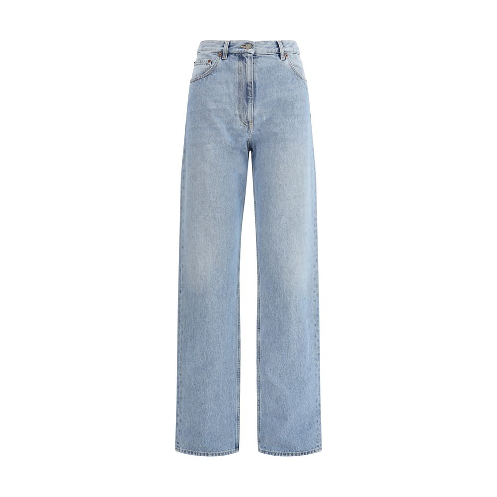 Valentino Light Wash Regular Fit Jeans