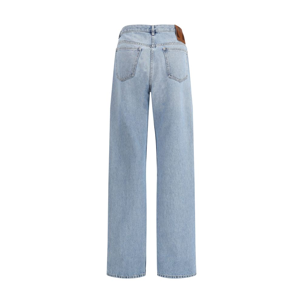 Valentino Light Wash Regular Fit Jeans