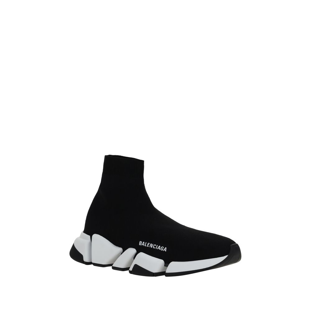 Balenciaga Laceless Speed High Top Sneakers
