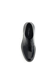 Dolce & Gabbana Black Leather Lace-Up Derby Shoes
