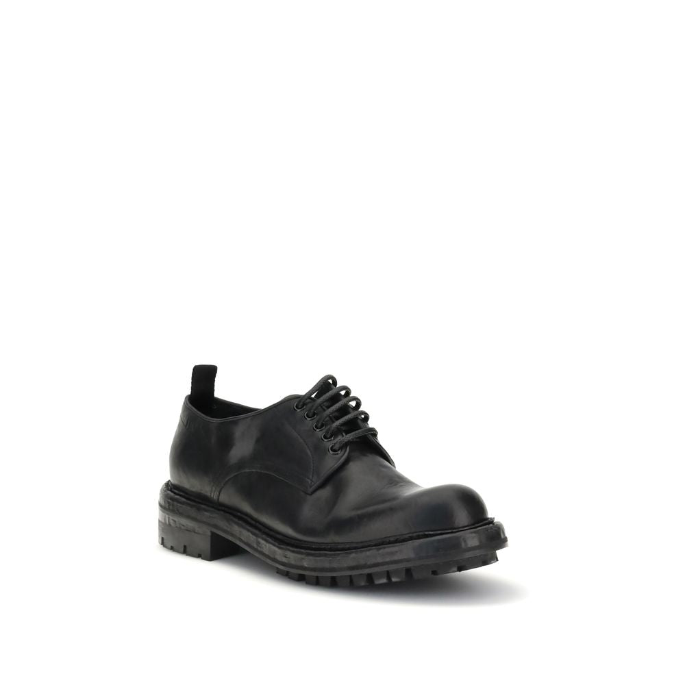 Dolce & Gabbana Leather Lace-Up Derby Shoes