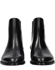 Celine Black Leather Ankle Chelsea Boots