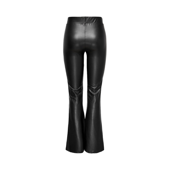 Only Black High Waisted Flared Fit Pants