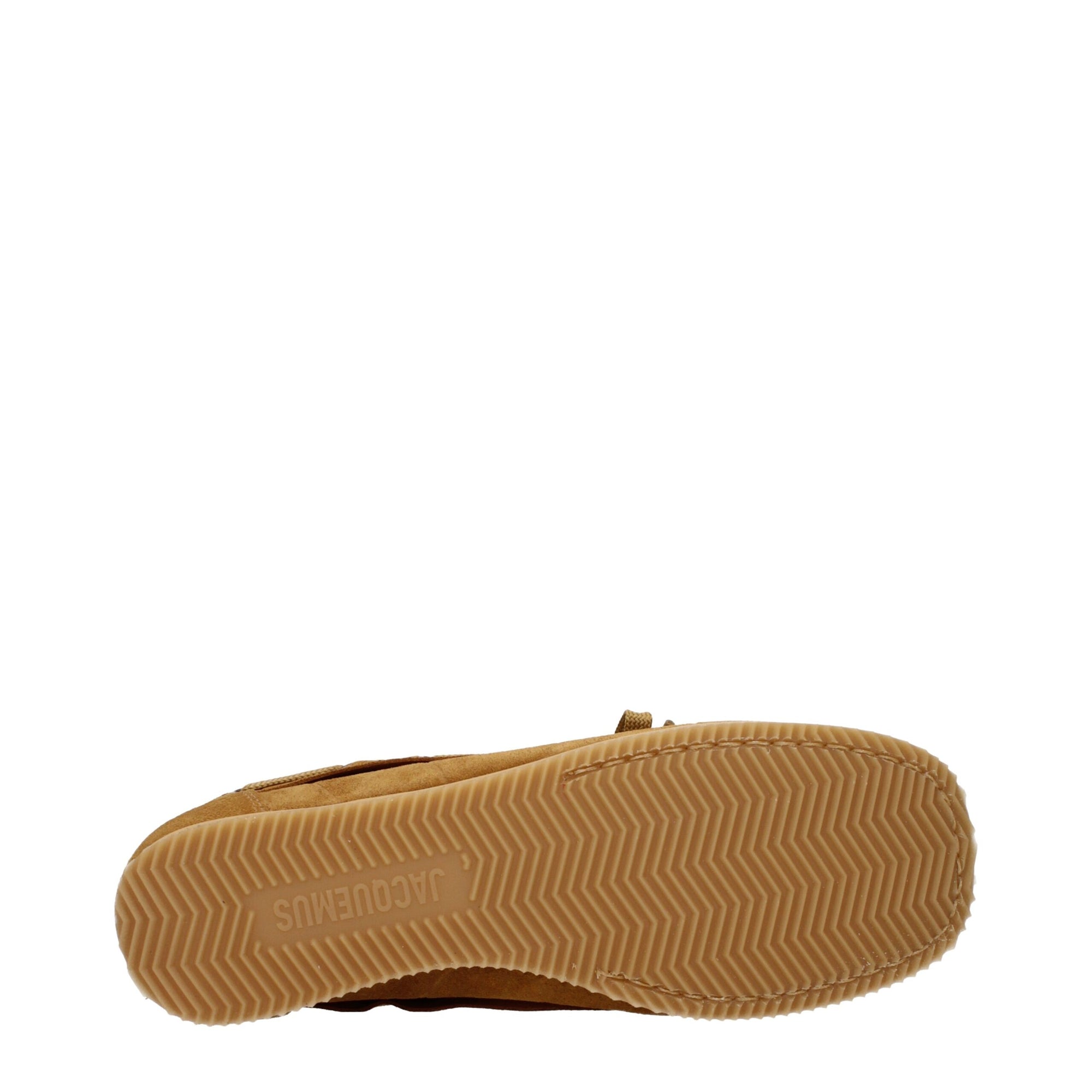 Jacquemus Brown Suede Leather Boat Shoes
