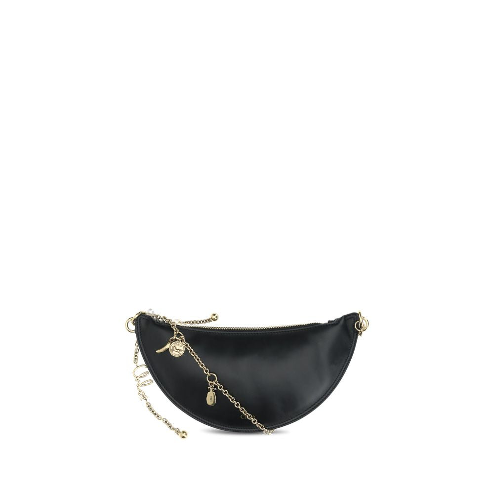 Chloé Icons Half Moon Leather Shoulder Bag