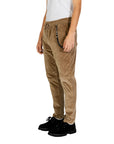 Gianni Lupo Slim Fit Chain Drape Front Tie Pants Cotton-Rich