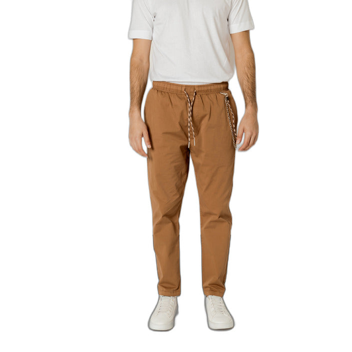 Gianni Lupo Sweatpants With Hanging Chain - Brown