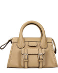 Chloé Beige Leather Satchel Handbag