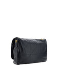 Saint Laurent Large Jamie Black Leather Shoulder Bag