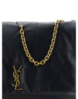 Saint Laurent Large Jamie Black Leather Shoulder Bag