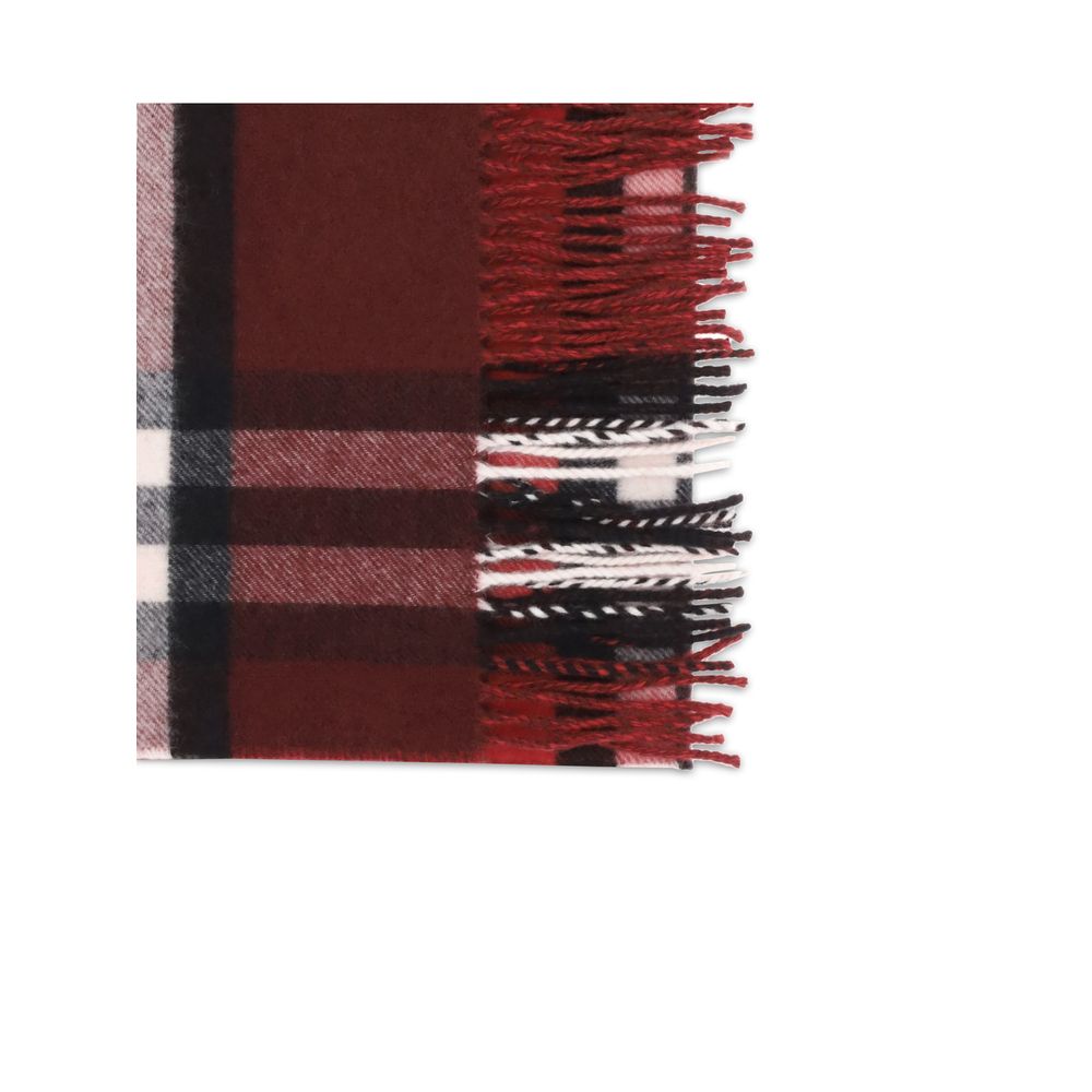 Burberry Checkered Cashmere Scarf