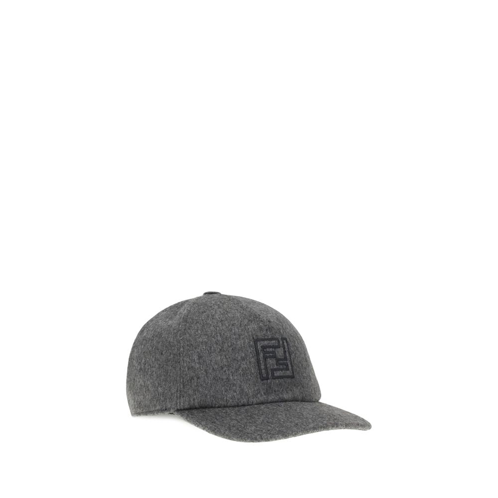 Fendi Wool-Cashmere Baseball Cap