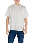 Armani Exchange Logo 100% Cotton Crewneck T-Shirt