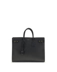 Saint Laurent Sac De Jour Black Leather Top Handle Bag