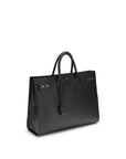 Saint Laurent Sac De Jour Black Leather Top Handle Bag
