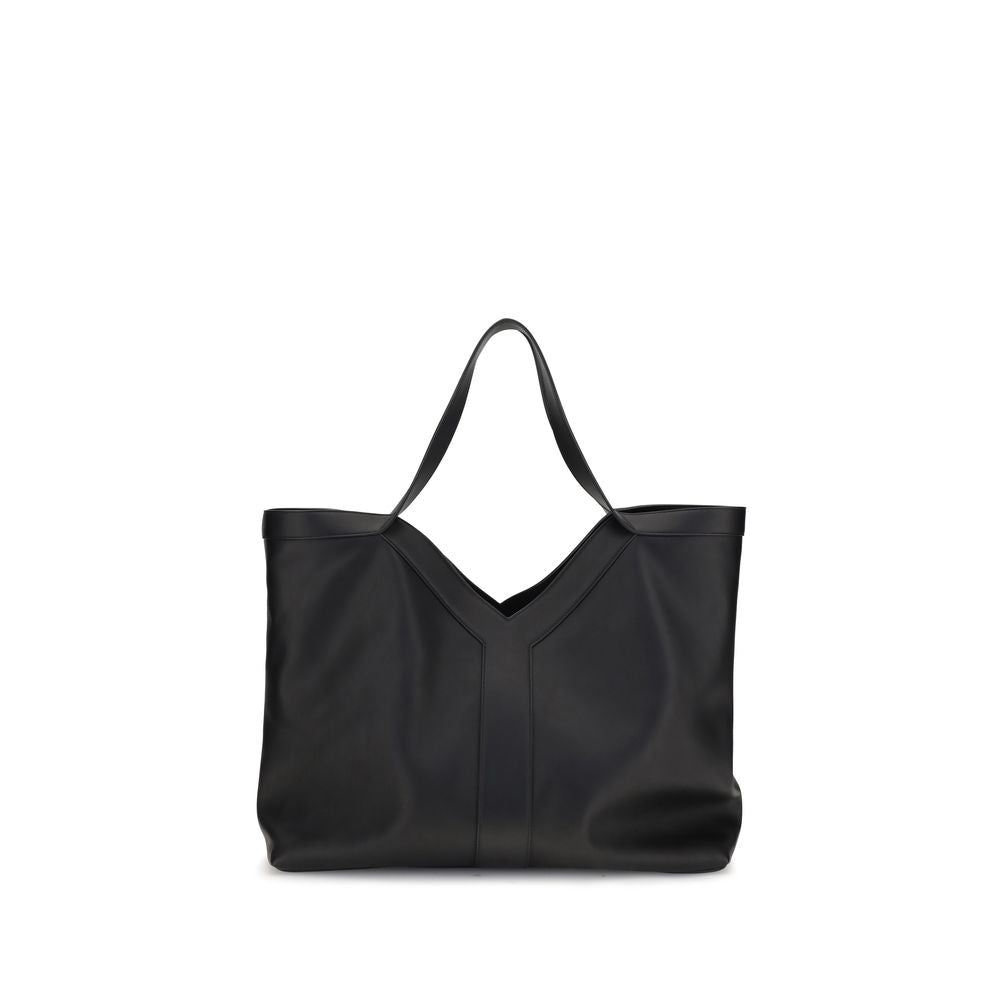 Saint Laurent Black Large Y Tote Bag