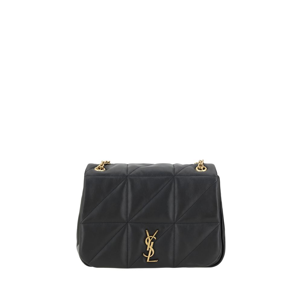 Saint Laurent Medium Jamie Black Leather Shoulder Bag