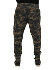 Dolce & Gabbana Camouflage Cotton Jogger Pants