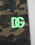 Dolce & Gabbana Camouflage Cotton Jogger Pants