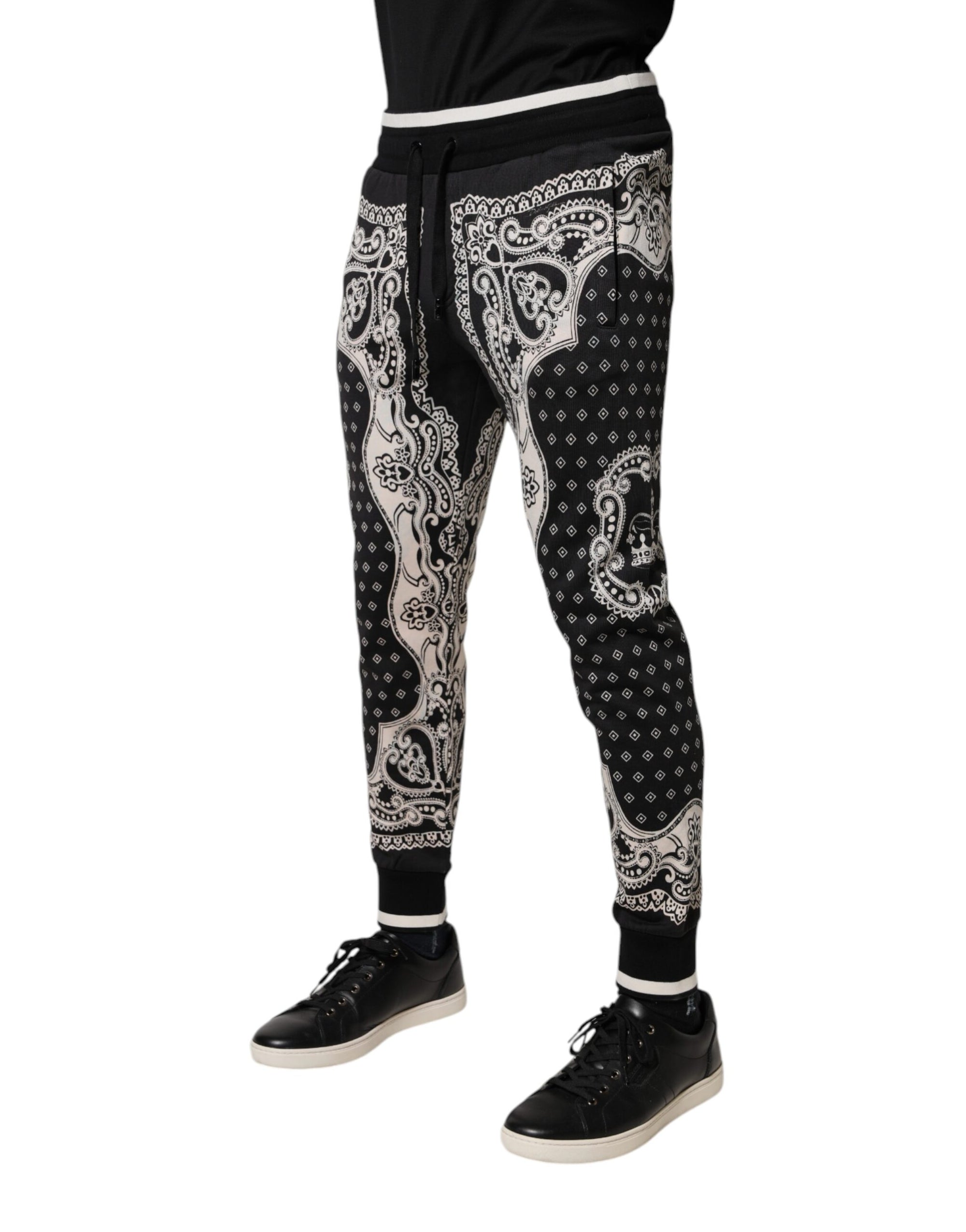 Dolce & Gabbana Bandana Jogger Pants