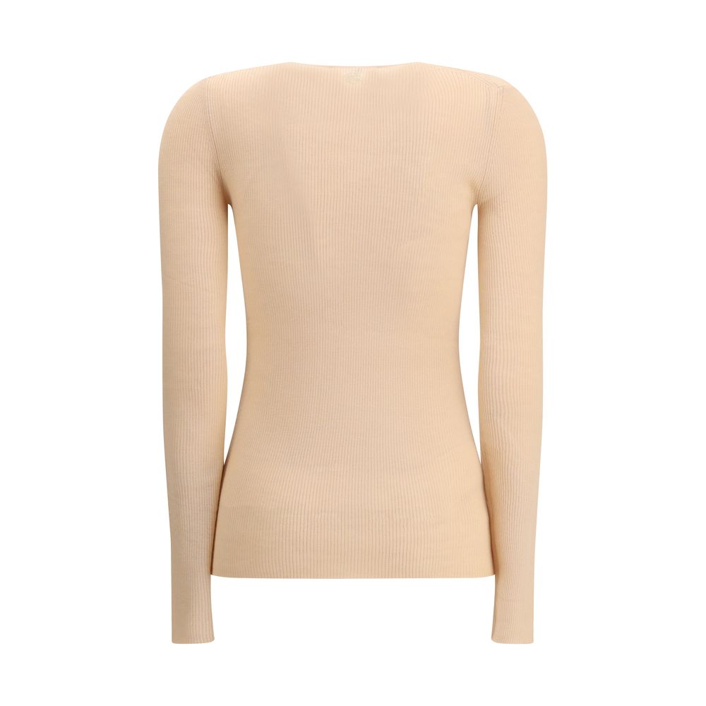 Chloé Merino Wool Henley Top