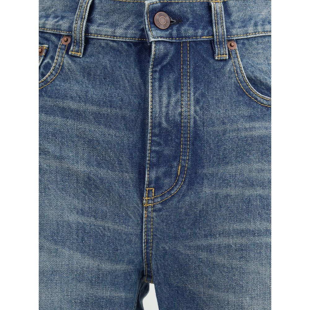 Chloé Medium Wash Straight Leg Denim Jeans