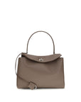 Balenciaga Taupe Rodeo Medium Leather Shoulder Bag