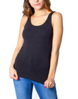 Only Minimalist Longline Cotton Tank Top - 2 Shades