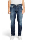 Replay Logo Dark Wash Straight Leg Fit Jeans