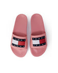 Tommy Hilfiger Jeans Logo Pink Slides