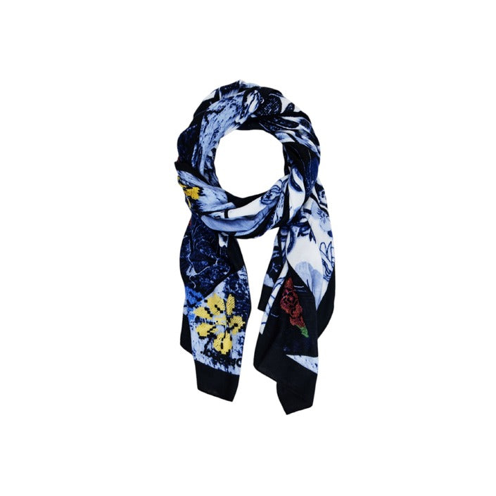 Desigual Floral Collage Scarf