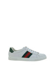 Gucci Leather Low Top Lace-Up Sneakers